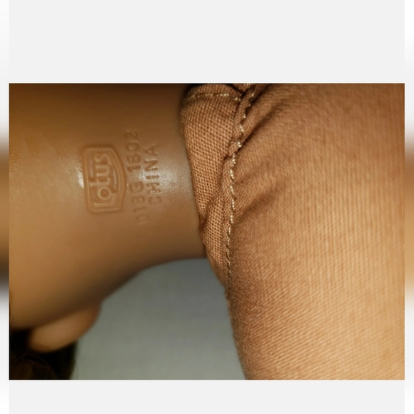 :* Lot 17" lotus doll brown hair & eyes w/ new & used outfits wears 18" clothes - Picture 9 of 11